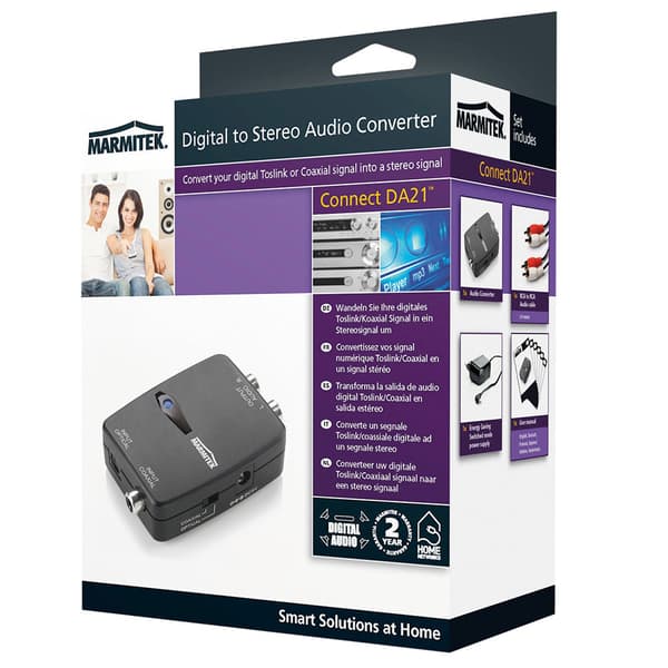 Marmitek Connect DA21 Digital to Stereo Audio Converter