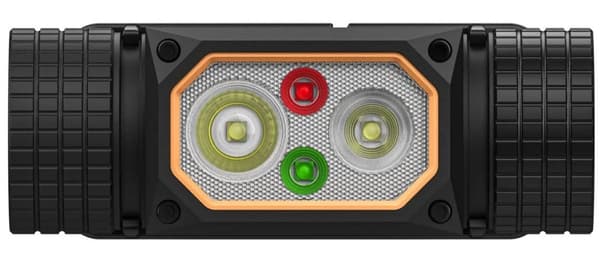 Duracell DH2000R Headlamp 2000lm Black Orange
