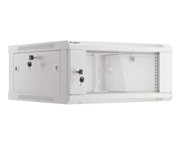 Lanberg Rack 4U Wall-Mounted Grey
