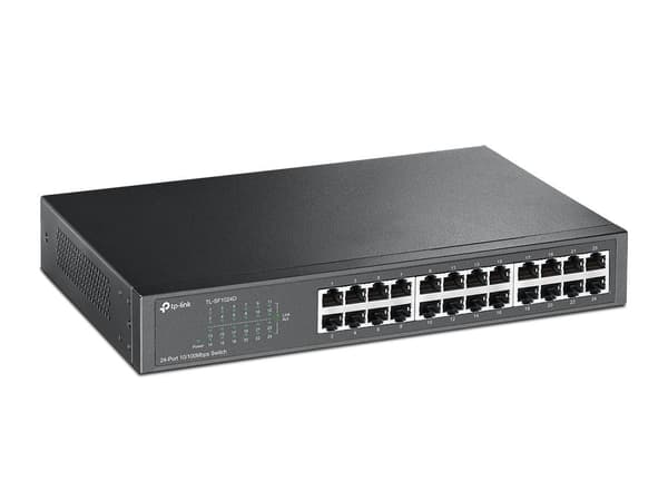 TP-Link 24-Port Switch TL-SF1024D, 10/100Mbps, Desktop VER2.0