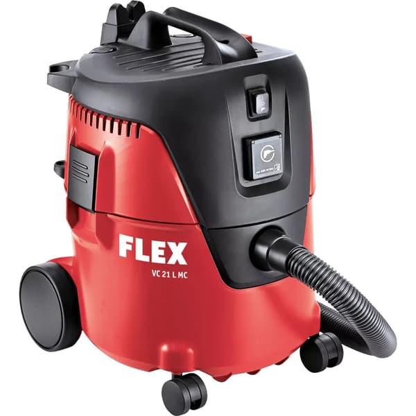 Flex VC 21 L MC Vacuum Cleaner Black Red 1000W