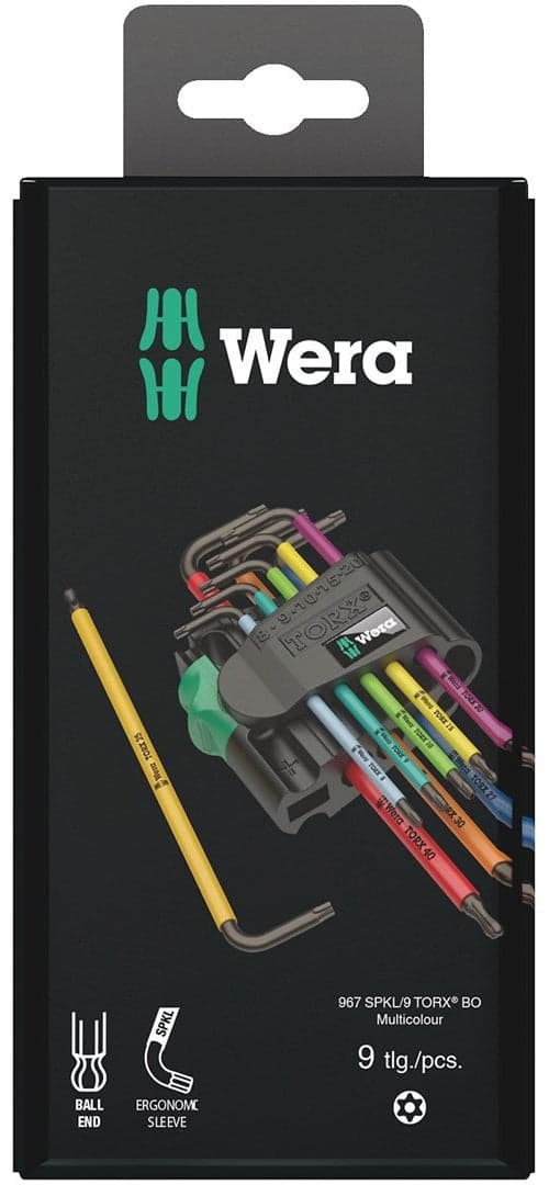 WERA Torx Set 9 Pieces 9-piece
