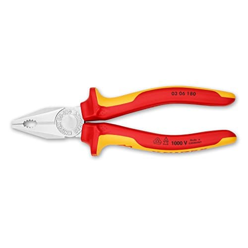 KNIPEX Electrical Kit 3-piece Combination, Flat-nose Pliers + Side Cutters (00 20 12)