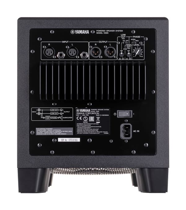 Yamaha HS8S Subwoofer Black 150W