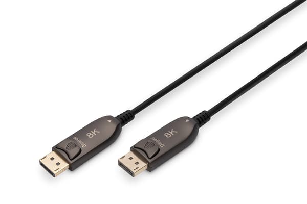 DIGITUS DisplayPort Cable Active 8K 60Hz 15 m