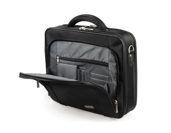 NATEC Boxer Briefcase 39.6 cm (15.6") Black