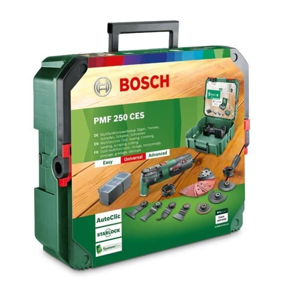Bosch Multi-Tool - PMF 250 CES - Electric - 20 Accessories