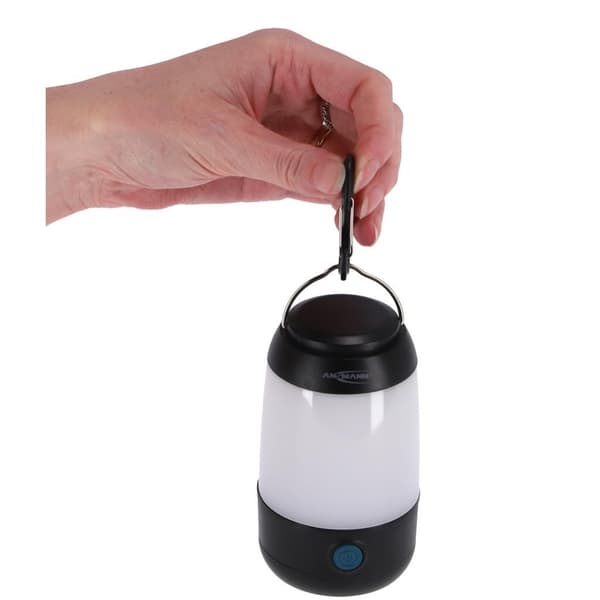 Ansmann LED Camping Lantern 220 Lumen Bright White - 11.5 Hours Burn Time