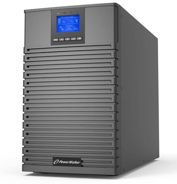 PowerWalker VFI 2000 ICT IoT - 2000VA Online UPS with 8 AC Outlets