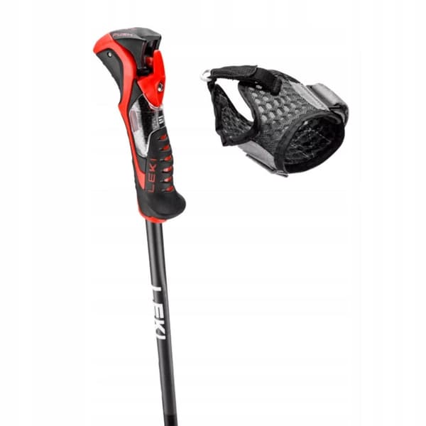 LEKI STICKS 3D AIRFOIL Black/Red 120 cm