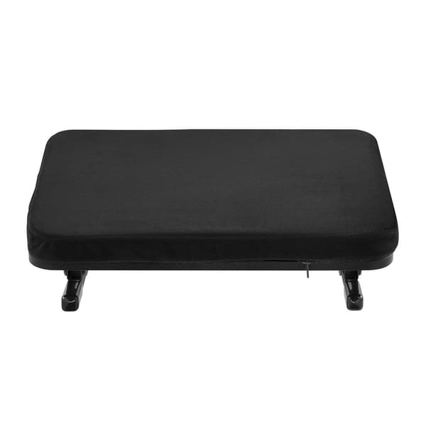 Maclean MC-460 Ergonomic Footrest - Adjustable Tilt Angle - Removable Cushion