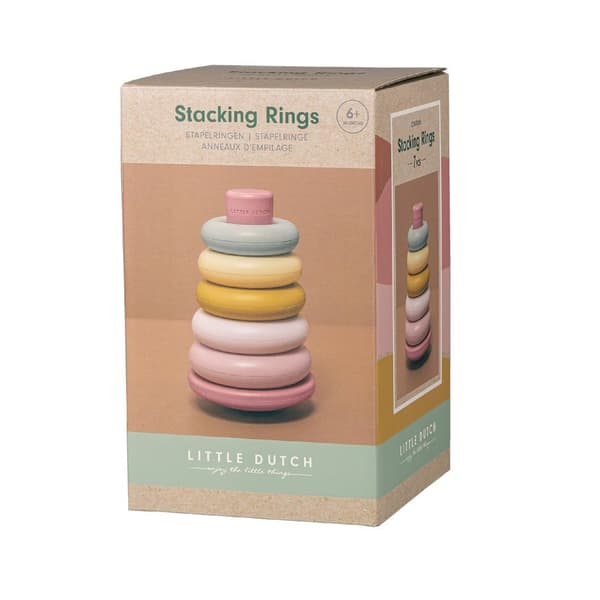 Little Dutch Stacking Rings Pink