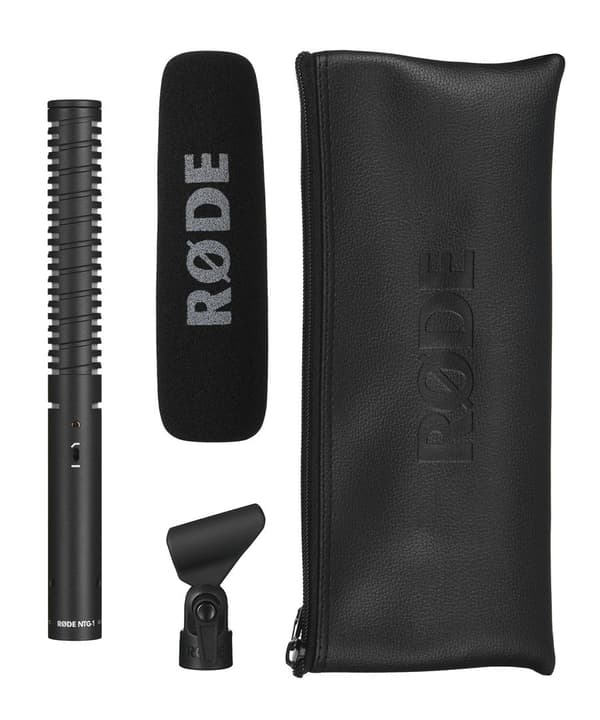 RODE NTG1 microphone Black Digital camcorder microphone