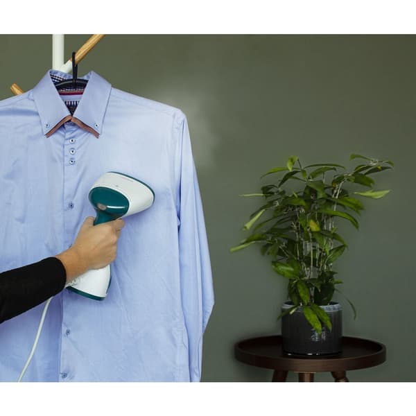 Tomado TSH1201W Clothes Steamer White/Turquoise