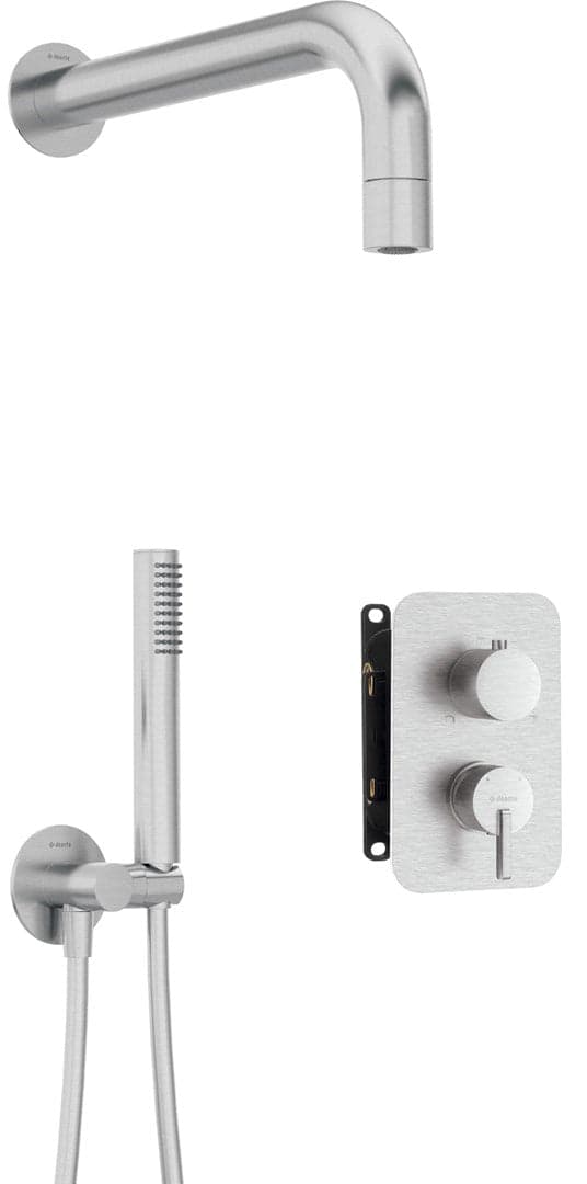 Concealed Shower Set with Mixer BOX - with Hand Shower