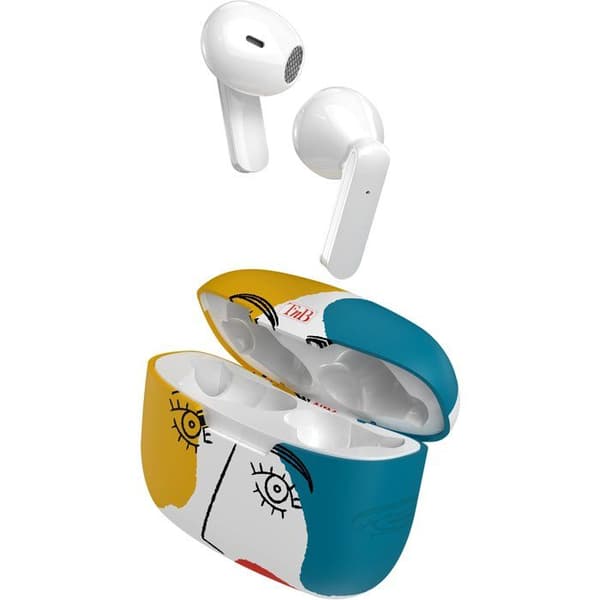 T'nb Wireless Earbuds - Exclusiv' - ART 3 - Charging Case - Bluetooth - 12-Hour Battery - White