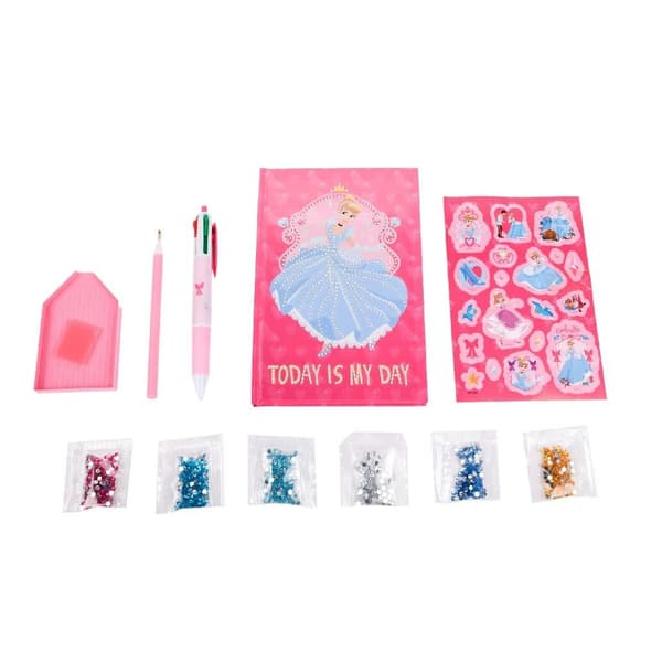 Disney Princess Diamond Painting Diary - Creative Diary for Kids