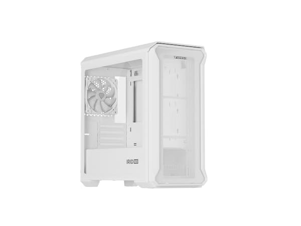 GENESIS Irid 503 Mini Tower Case Transparent White