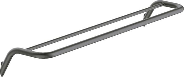 Deante Double Towel Rack - Wall-Mounted, Titanium Finish, ADID631