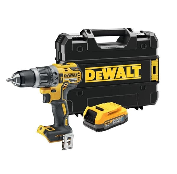 DEWALT Cordless Screwdriver DCD796E1T 18V with Powerstack Battery UD.18V 70/27Nm