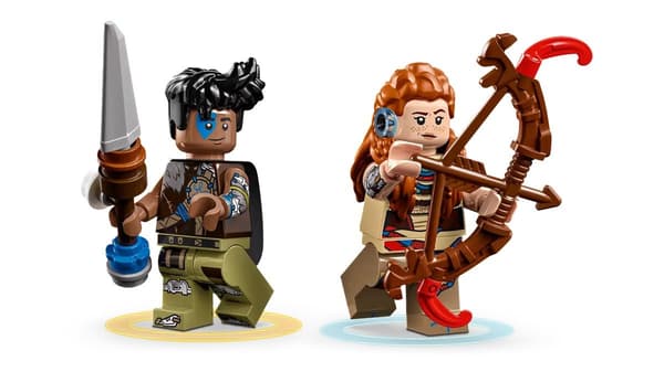 LEGO HORIZON Aloy & Varl vs. Shell-Walker & Sawtooth 77037