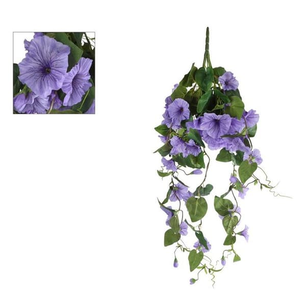 Artificial Petunia 79 cm Purple/Green