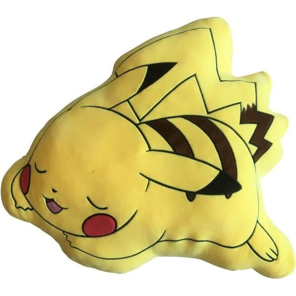 POKEMON Premium 3D Cushion - Pikachu Lying Down - Microfiber - 50 cm