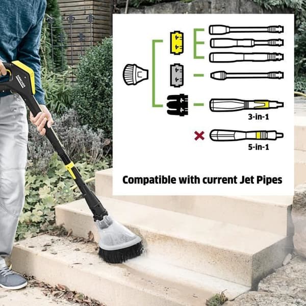 KARCHER Splash Guard for K2 and K7 Pressure Washers - Includes 3 Adapters