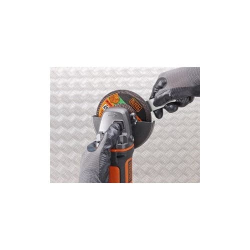 BLACK+DECKER BCG720N-XJ Cordless Angle Grinder - 125 mm - 18 V