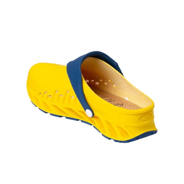 Scholl Evoflex Unisex Clogs Yellow Size 38