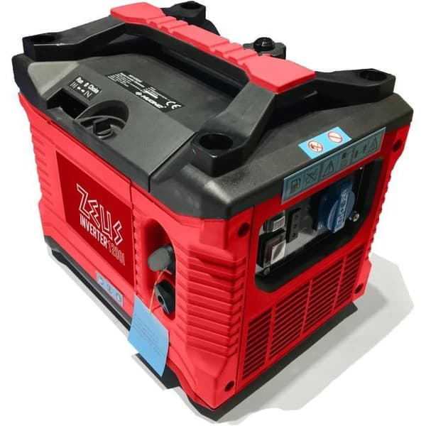 ZEUZ Inverter Generator - 1200W - 53cc - 6h Runtime