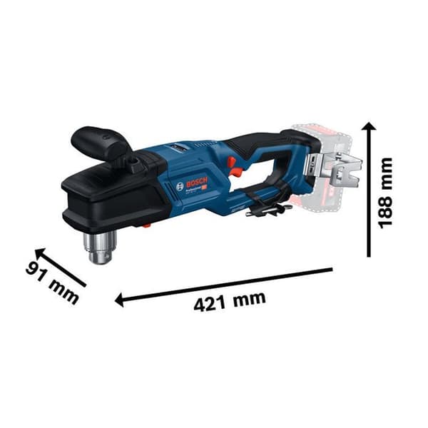 BOSCH PROFESSIONAL cordless angle drill - GRD 18V-127- 18V - Without battery or charger
