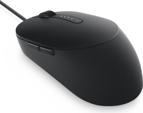 Dell MS3220 Laser Mouse 5 Buttons Wired USB 2.0 Black - MS3220-BLK