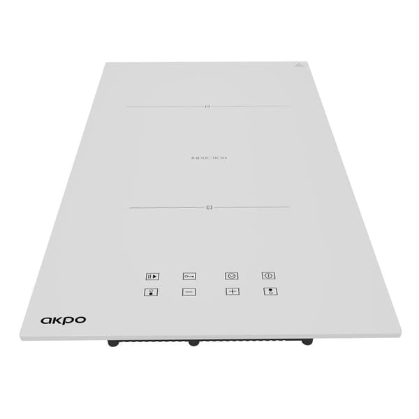 AKPO PIA 6802 WHITE Induction Cooktop 2 Zones