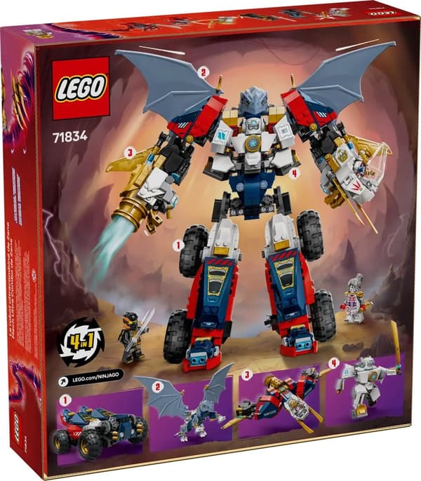LEGO NINJAGO 71834 Building Toy Set