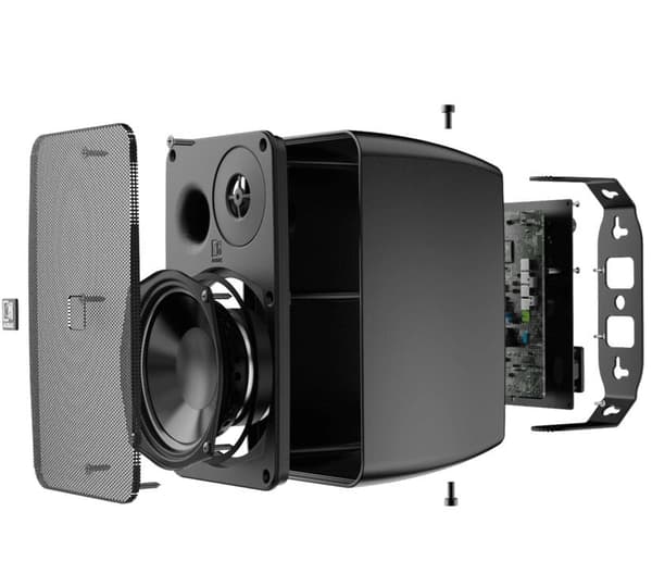 AUDAC ARES5A/B Active Speaker Set 5.25" (Black)
