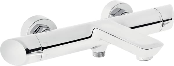 Deante Wall-mounted Bathtub Mixer Chrome Two-handle ARNIKA-30