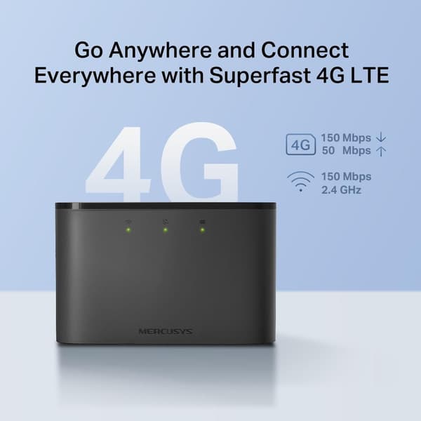 Mercusys 4 G LTE Mobile Wi-Fi Router