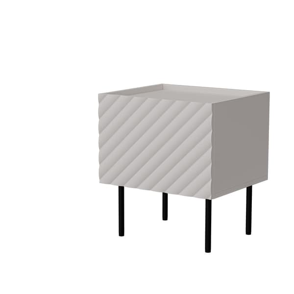Cama LUCCA Bedside Cabinet 2 pcs 47x40x52 Cashmere