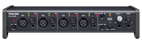 Tascam US-4X4HR Audio Interface for Recording