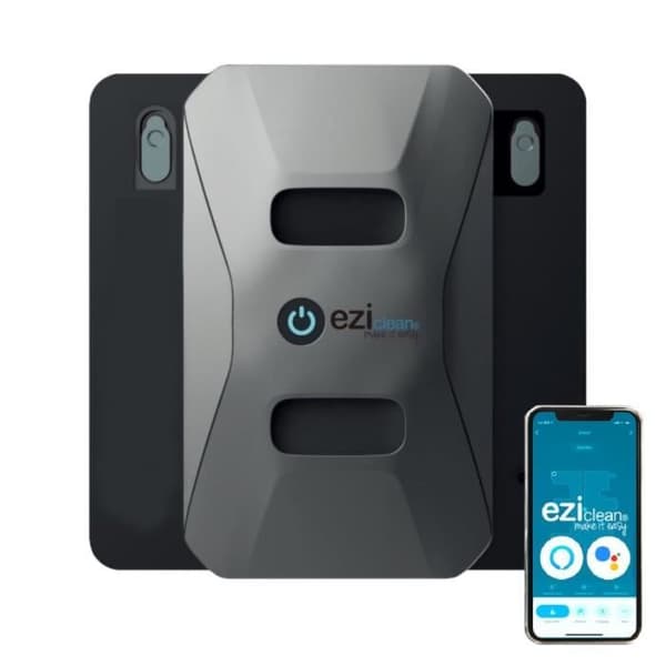 EZICLEAN Windobot S6 ULTRA Window Cleaning Robot - Fast, Powerful, Quiet - 2 Automatic Nozzles