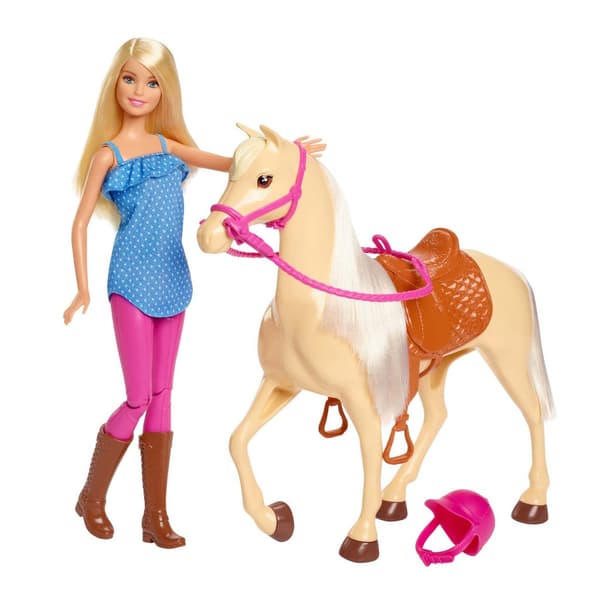 Barbie Doll and Horse with Accessories