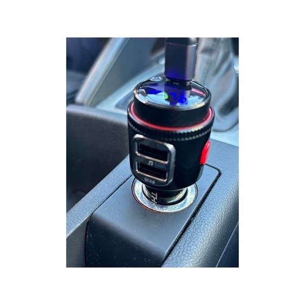 THOMSON Bluetooth FM Transmitter V5.4 - 12/24V - 48W - 2 USB-A QC 3.0 & PD 30W