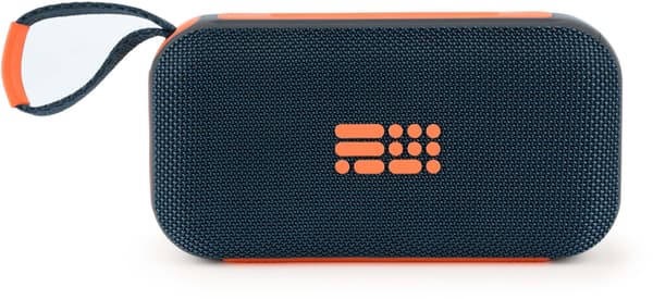 BIGBEN PARTY - Light-up Bluetooth Speaker - Blue and Orange