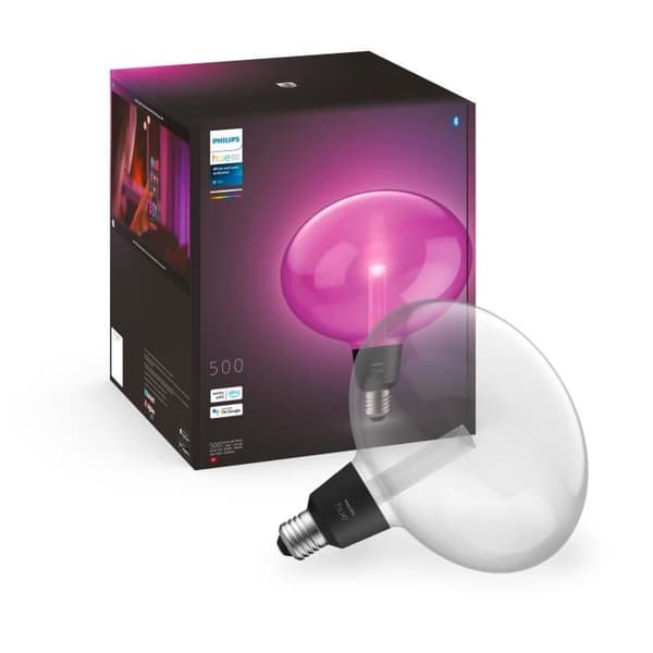 Philips Hue White and Color Smart Bulbs, Deco Ellipse E27
