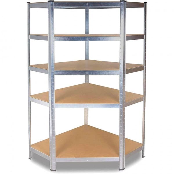 BARA Metal Corner Storage Rack 30 cm 5 Shelves GC9030