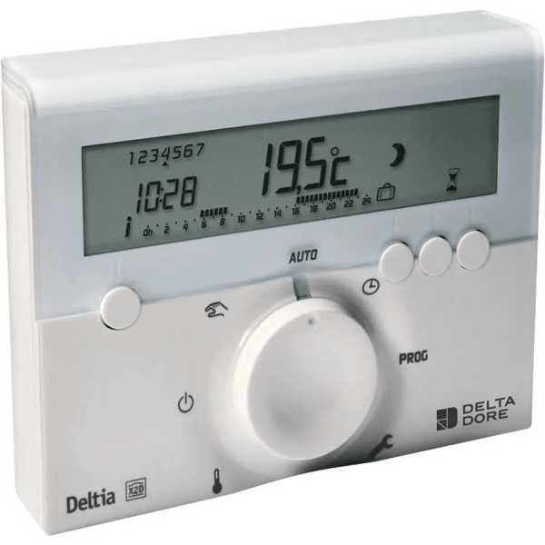 DELTA DORE Wired Programmer - Deltia 8.00 - For Heat Pump Boilers & Electric Radiators