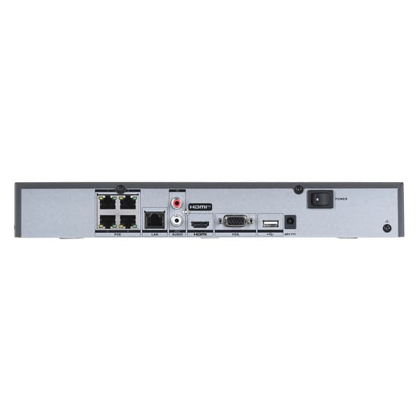 Hikvision DS-7604NXI-K1/4P(D) Network Video Recorder Black