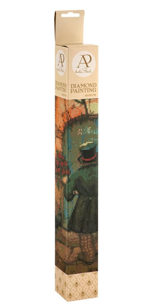 Grafix Diamond Painting Anton Pieck Man with Roses 40x50cm