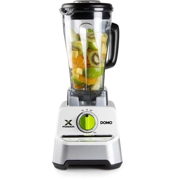 DOMO XPOWER Blender - DO747BL - 1500 W - 2 L - Gray